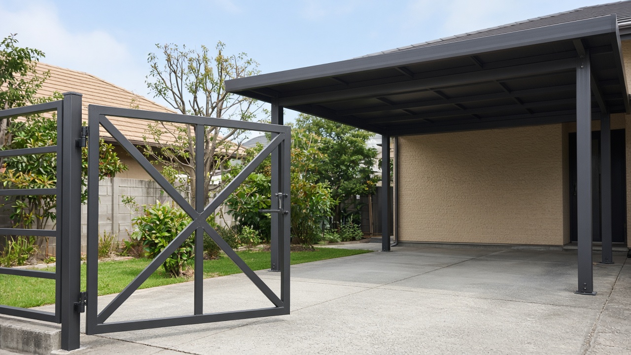 Manual gates and canopies in Springfield, Ohio