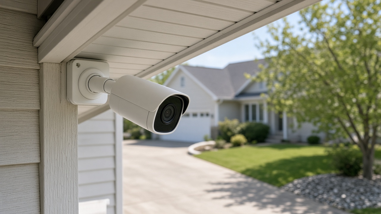 Security cameras in Plano, Texas